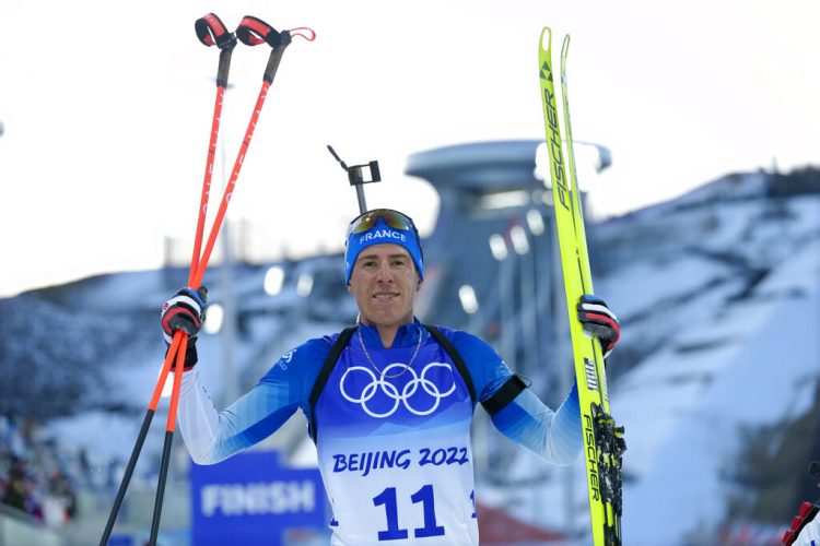 Fillon Maillet wins individual biathlon gold at Olympics